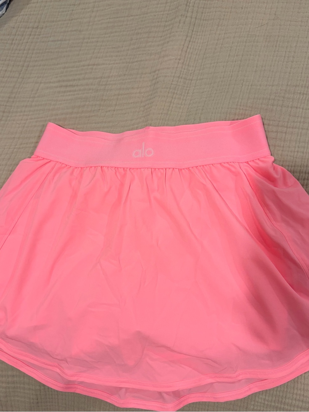 ALO Yoga Bubblegum Pink Match Point Skirt (no longer sold)